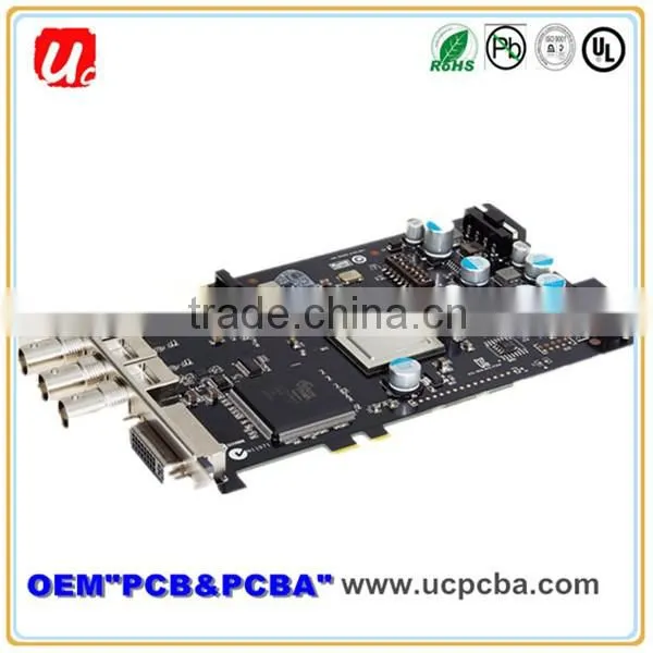 high quality assembly board, FR4 double side pcb assembly