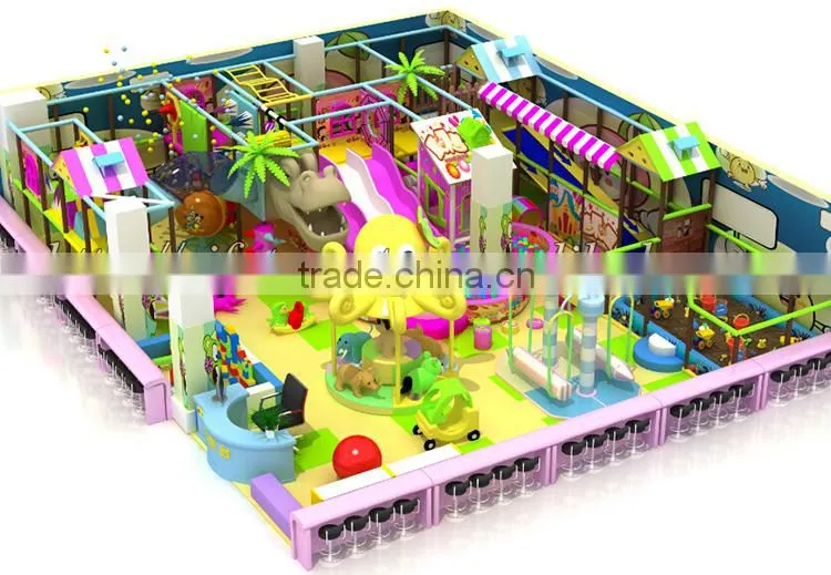Free design CE & GS standard eco-friendly LLDPE kids indoor kindergarten equipment