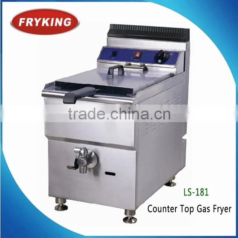 counter top outlet valve gas fryers