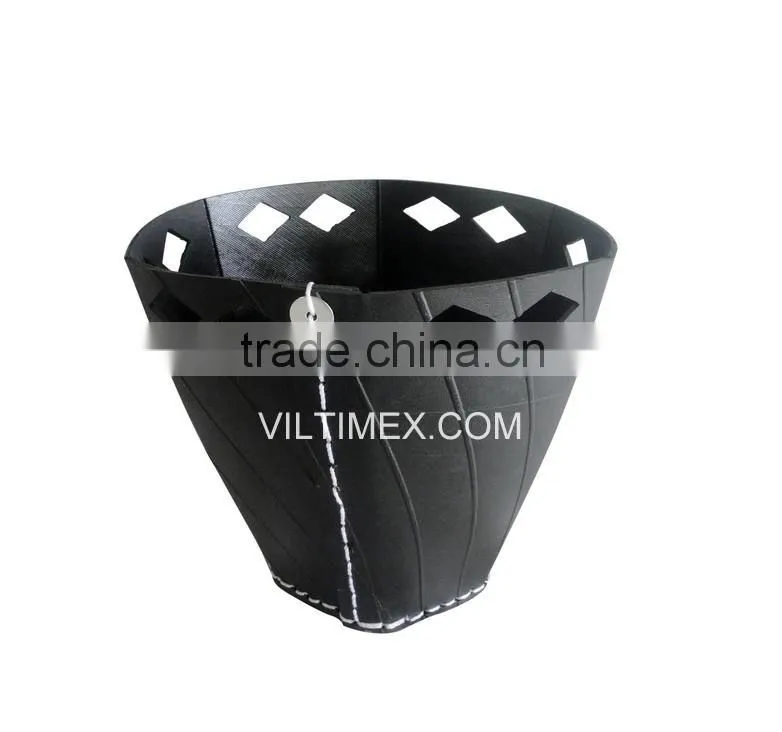 Rubber storage basket with hand nice price and hight quanlity for exporting