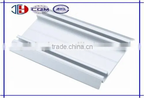 Lower horizontal aluminum extruded profile for wardrobe