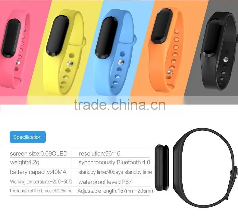 Original Smart Wristband Bracelet With Podometer Fitness Electronics Bluetooth Watch Digital-watch Smartwatch