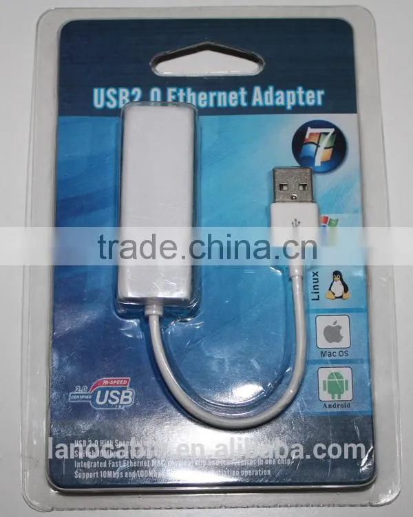 Trade assurance supplier black free driver mini usb to rj45 adapter