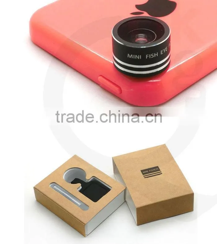The Smallest Mini 180 Degree Fisheye Lens of The World for iPhone and Other Cellphone