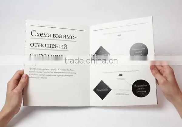 colorful printed custom cheap magazine/fashion magazine