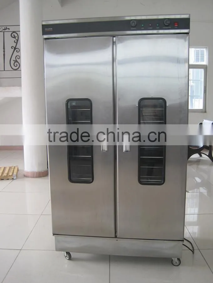 Factory Sell Two Door Economic 28 trays Electric Dough Proofer Price