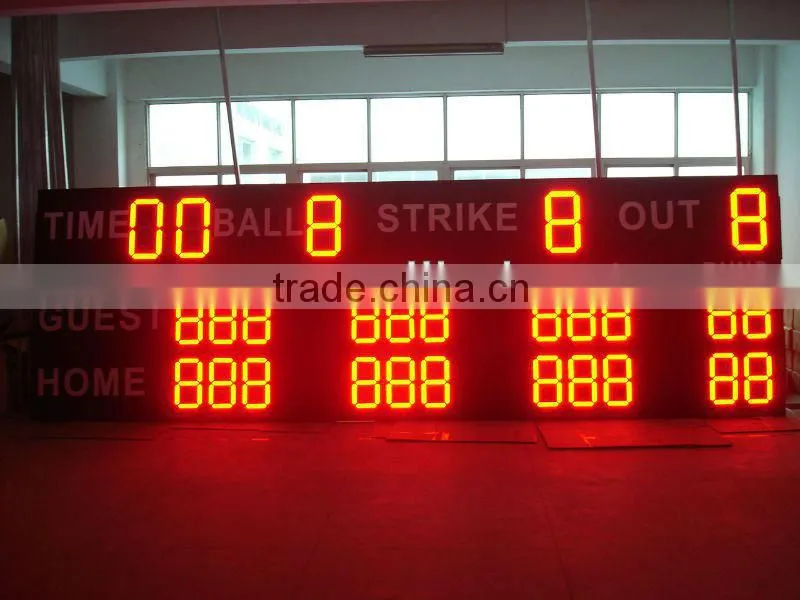 6 inches 7 segment countdown timer counter score indicator/led digital timer display