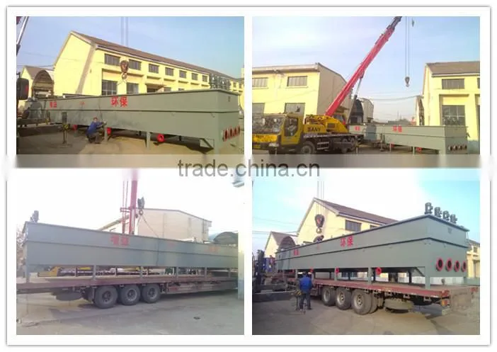ISO 9001 certificated sewage waste water treatment equipment air floatation machine