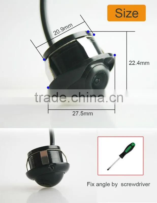 170 Degree sideview 360 degree camera price & car surveillance cam