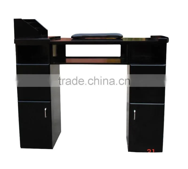LNE-026 Manicure Table, Nail Desk,Nail Table nail salon manicure table with polish holder cabinet