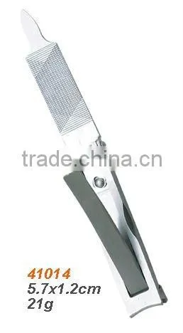 fashion style stainless steel folding nail clippers