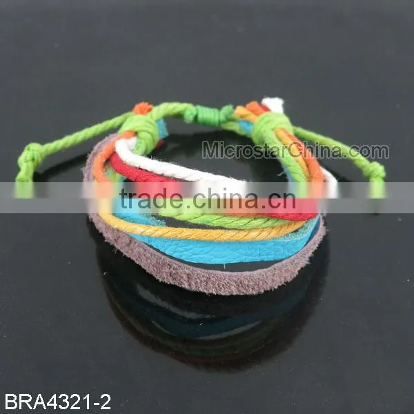 Adjustable Braided Jade Cord Devil's Red Eye Bracelet