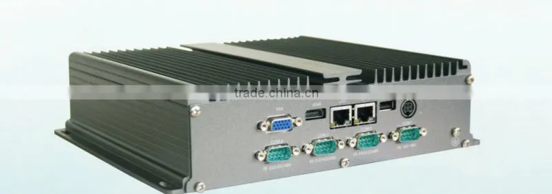 Intel core i5-3320M CPU 2*LAN 6*USB 6*COM 1*H DMI 1*VGA fanless mini pc industrial computer