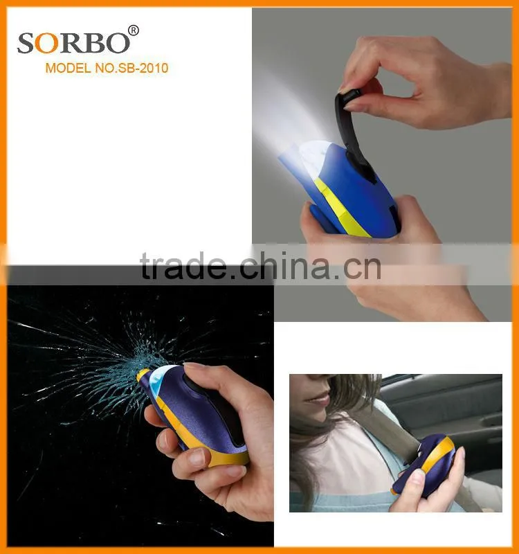 Car Emergency Tool Kit with Hammer Seatbelt Cutter Car Safety Tool Wholesale