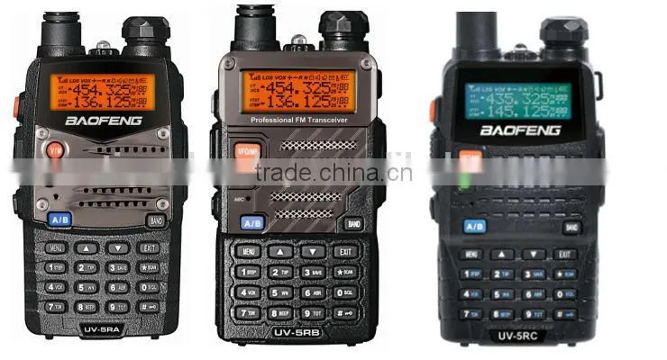 walkie talkie baofeng uv5r portable vhf uhf dual band handy talky