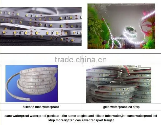 SMD3528 nano waterproof flexible led strip