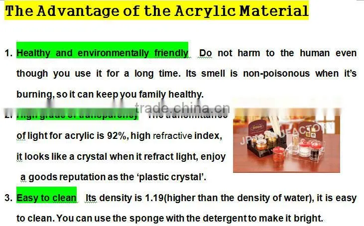 100% food grade restaurant use plastic toothpick Holder