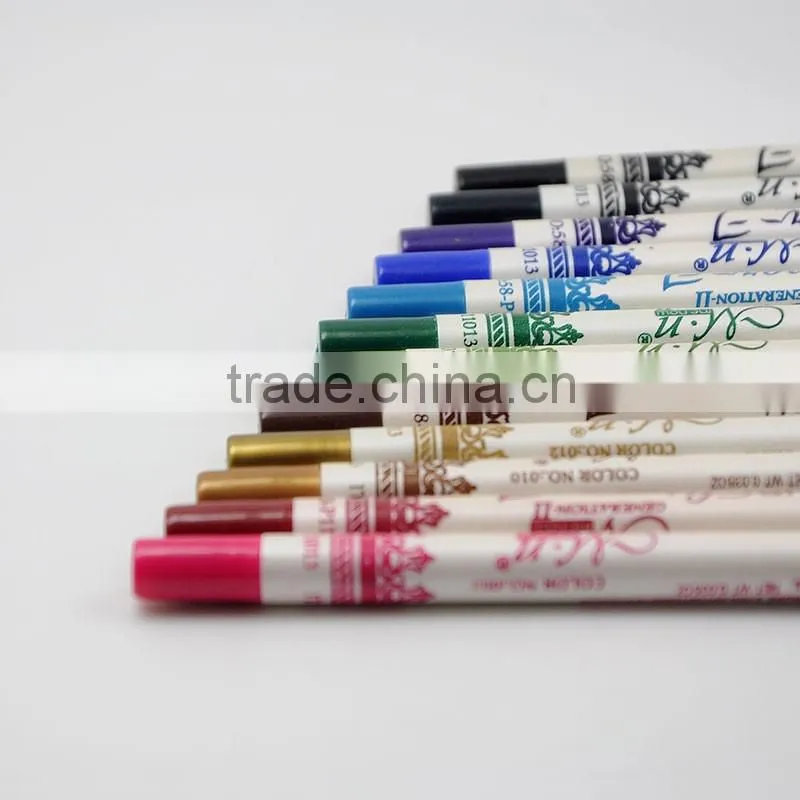 M.N Menow Waterproof eyeliner pencil lip liner pencil better quality than solone