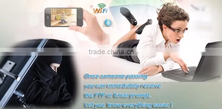 HD Lens IR-CUT filter switch IP network camera