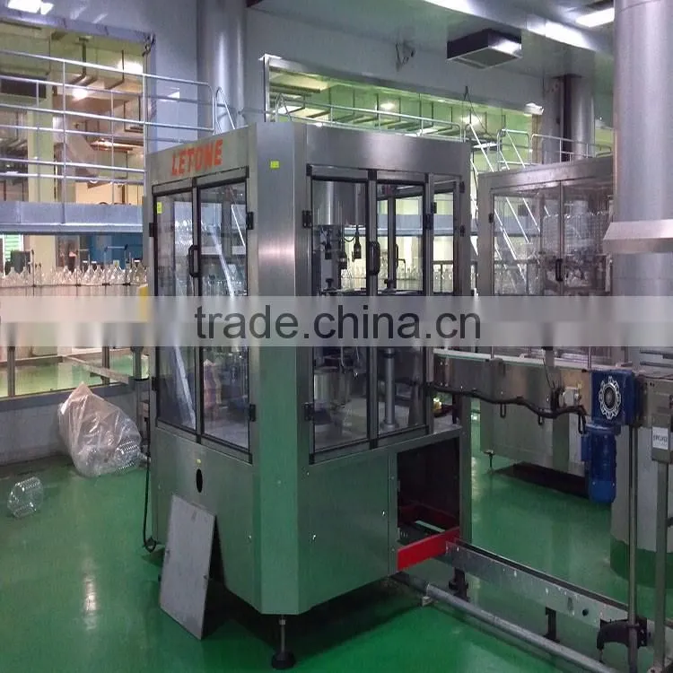 cooking oil transportation plastic chain conveyor system with side guide