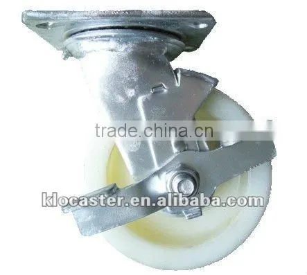 Rigid nylon heavy duty caster