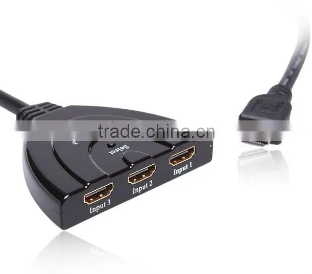 Pigtail Auto hdmi switch 3 in 1