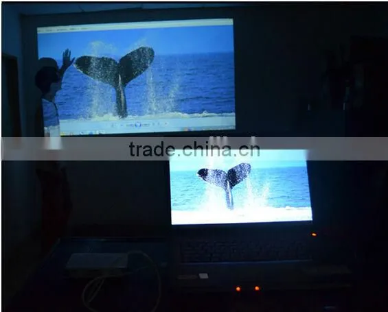 1080p supported 3d dlp mini projector with CE FCC PoHS UL