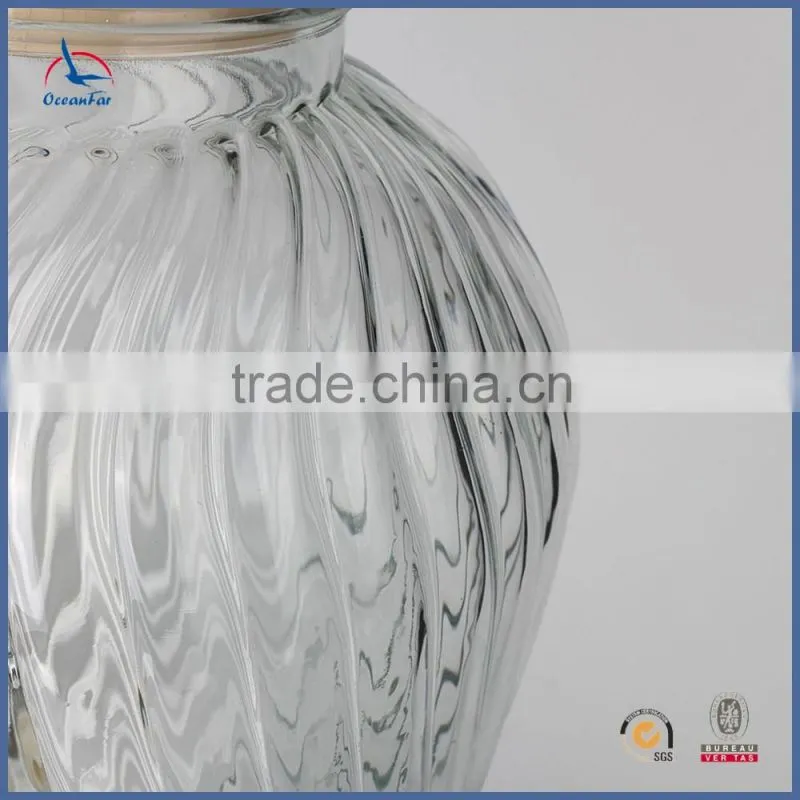 Wholesale Market 10L Glass Dispenser Large Capacity Glass Honey Dispenser