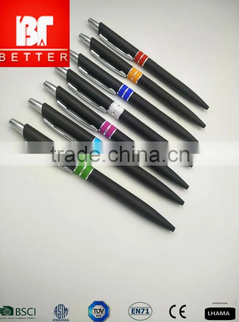 2016 new cheap semi-metal pen metal promotion(SMR459D)