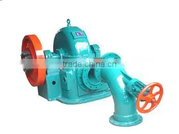 Pelton hydro power turbine generator / hydro turbine with excitation synchronous generator