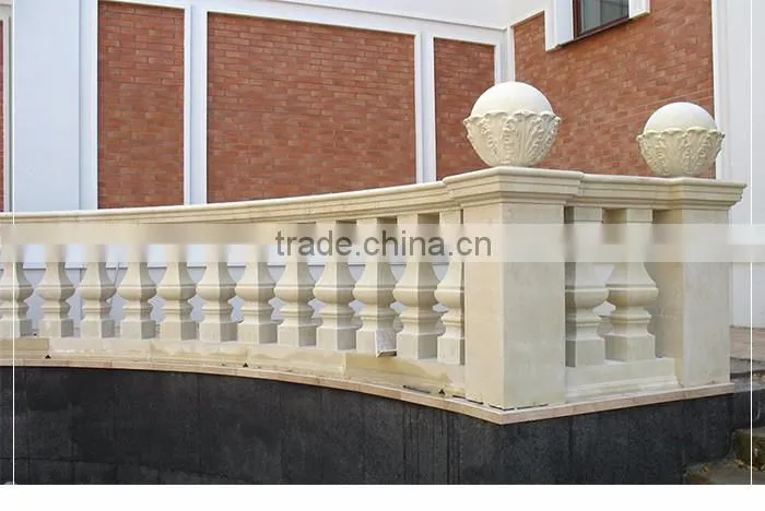 Beautiful Marble / Onyx / Granite / Limestone Natural Stone Baluster Railing