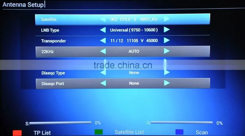 Google Android 4.2 smart TV BOX Amlogic8726-MX Android+ DVB-S2 VIGICA C60S internet tv box
