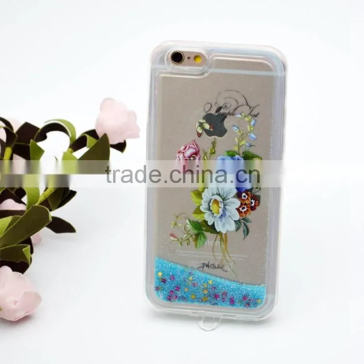 glitter flowing star case for Samsung J1 ace