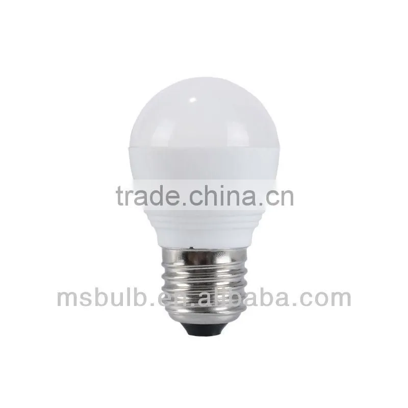 dimmable indoor lights p45 4.5w 320lm china lamp e27 led lights manufacturer in china
