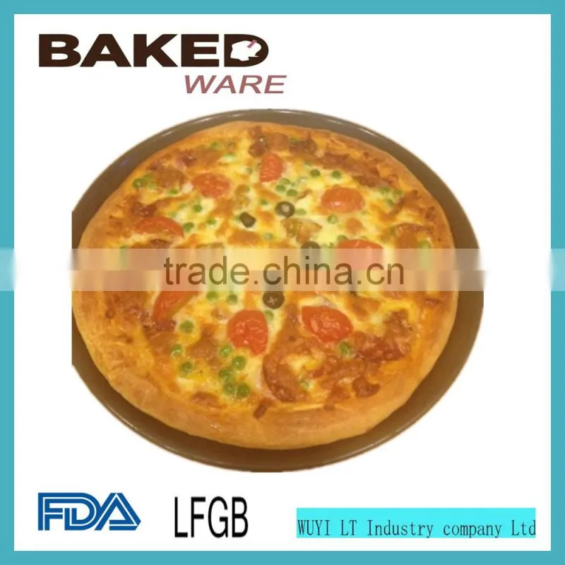 Non-stick bakeware round shaped pizza molds baking pan