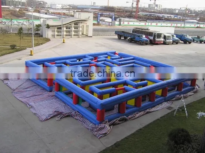 2016 Hot sale inflatable maze,inflatable maze for sale