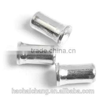 Double Solid Brass Round Head Brass Terminals Rivets