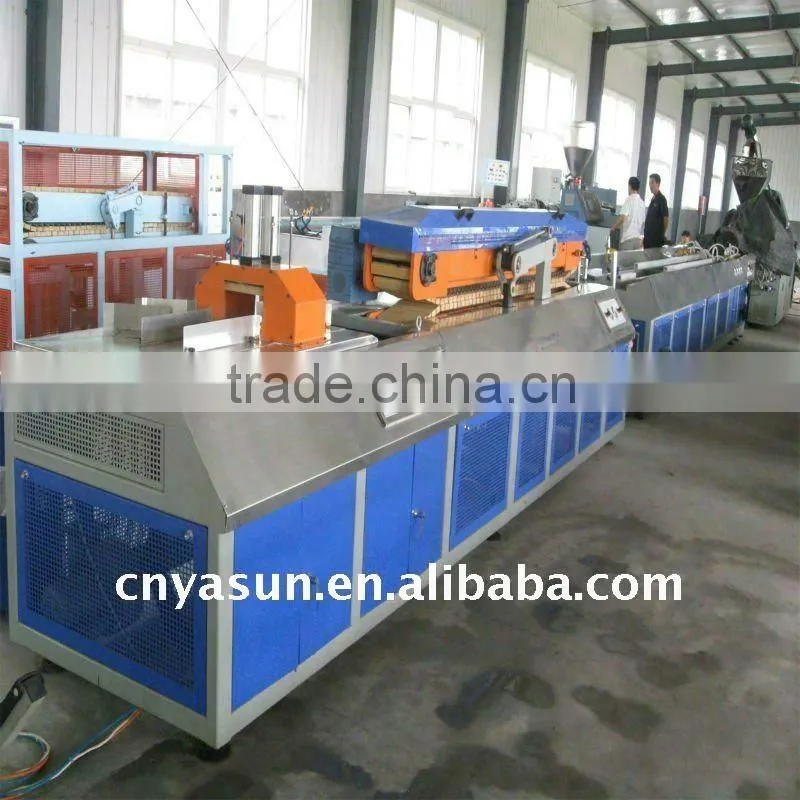 PVC Window Profiles Production Line /Plastic Profiles Making Machine/ Extruder Machinery