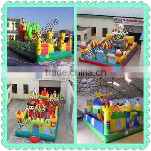 Fun inflatable bouncer park for kids funtime