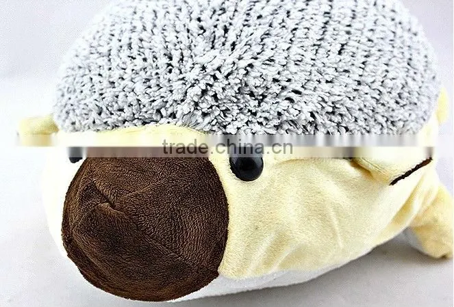 Warmer with hedgehog design