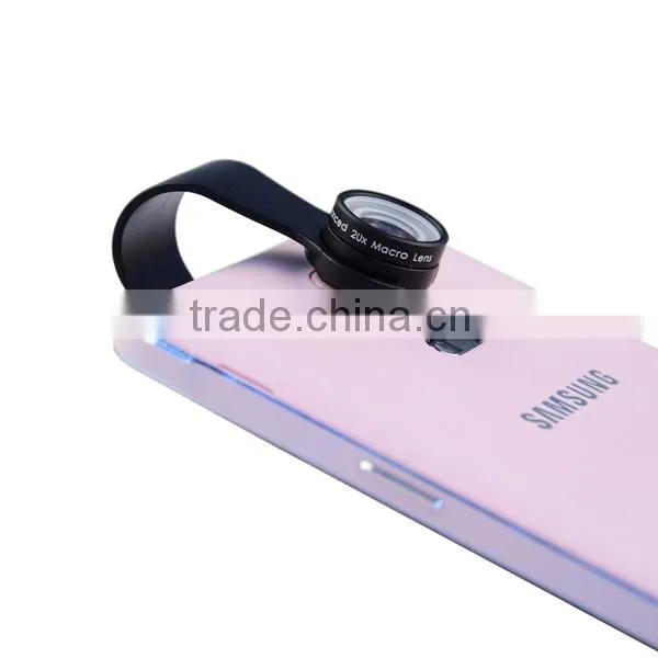 Microscope lens 20x Macro Lens for iPhone 6 6 plus 5 5S 5C 5 4 Samsung HTC