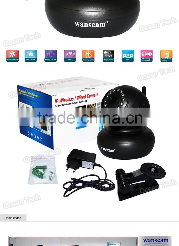 New Cheapest Low Cost High Quality PT Indoor Wireless Mini JW0005-I IP Camera