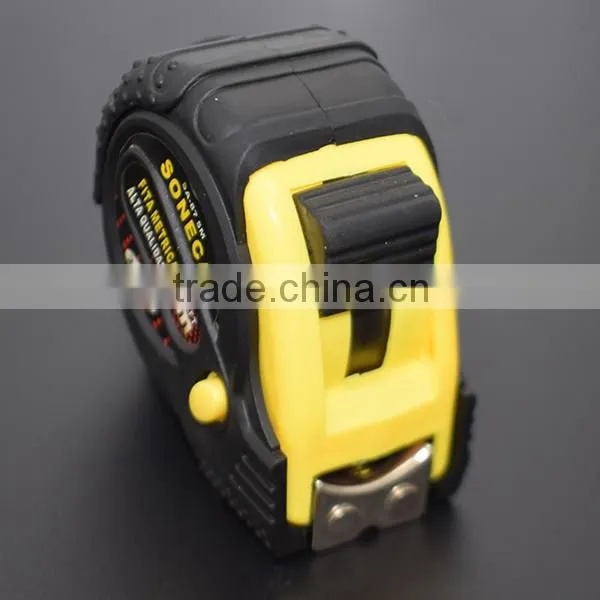 3m 5m rubber covered steel measure tape