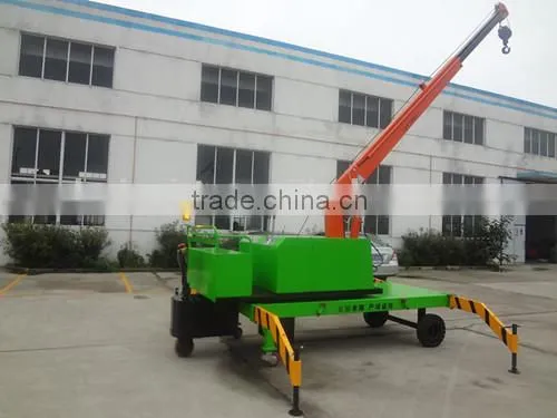 made in china alibaba supplier electric rotation spider crane