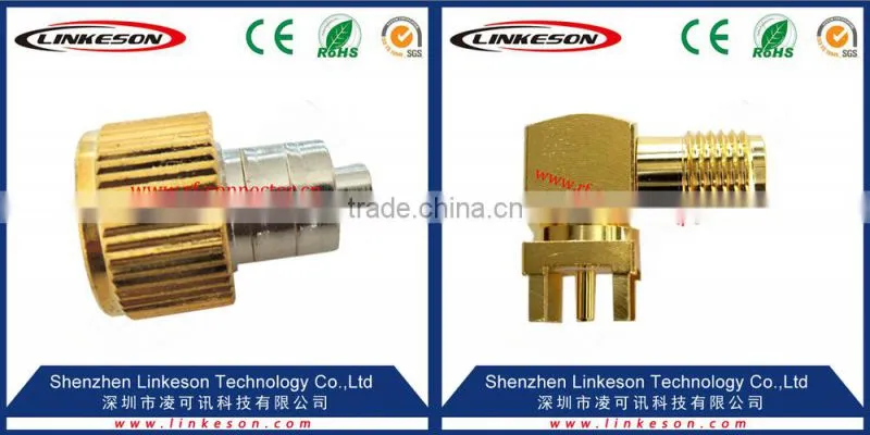 Best quality gold connector sma female pin