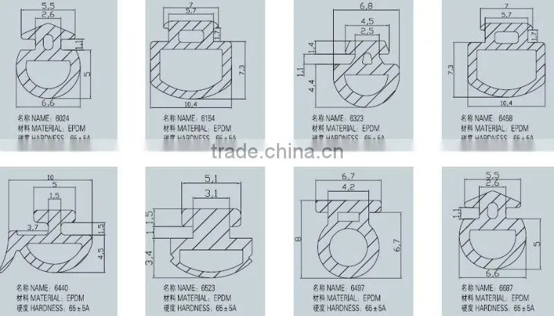 PVC windows&doors profile