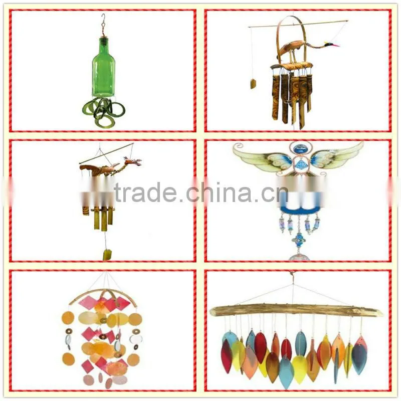 Hand painted ceramic indoor wind chimes wholesale