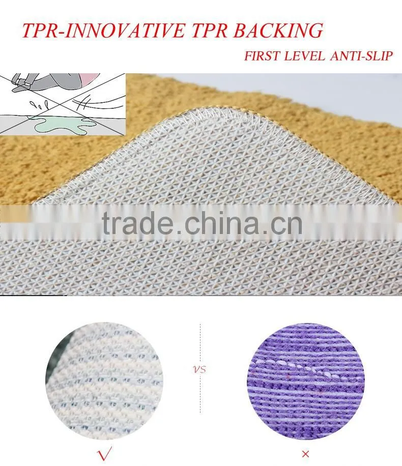 DADA cut pile commercial carpets bedroom floor carpet kitchen arcylic rug pad