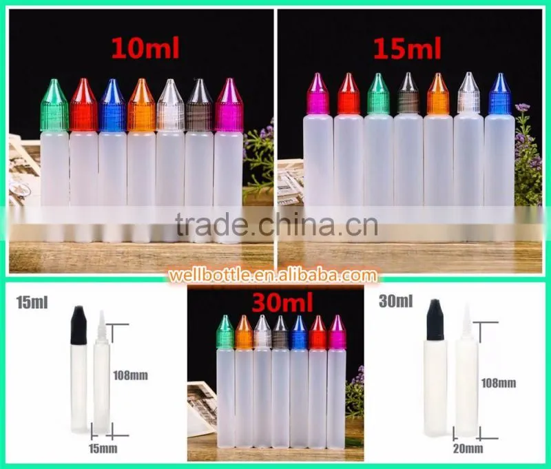 Unique shaped plastic bottles with black unicorn bottle for e liquid with 30ml 60ml 120ml unicorn bottle twist cap pet