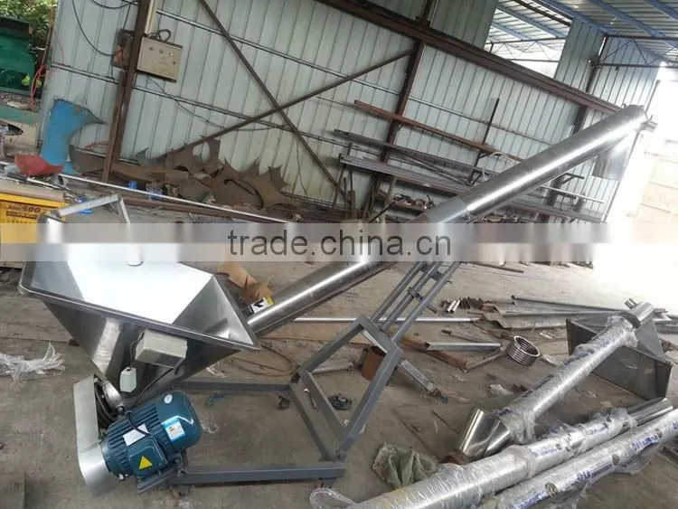 Feeder machine,hopper screw feeder,Inclining Conveyor Structure
